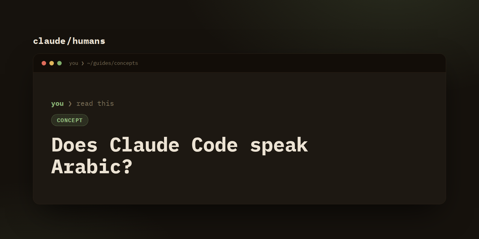 Does Claude Code Support Arabic? RTL, Language, and MENA Teams Explained