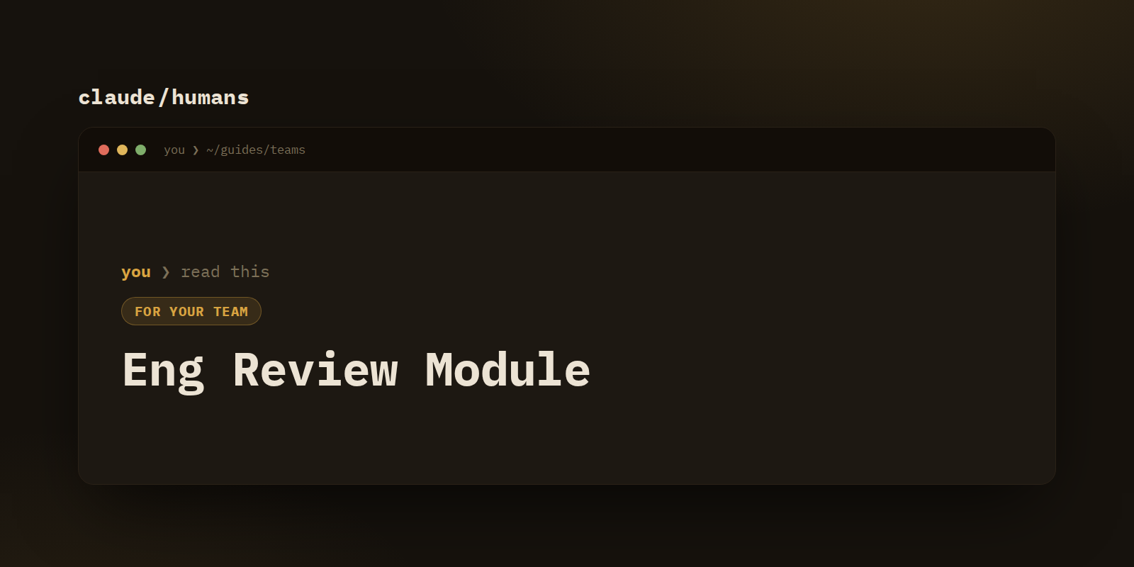 The code quality engine: review that catches the real bug and commits that explain why