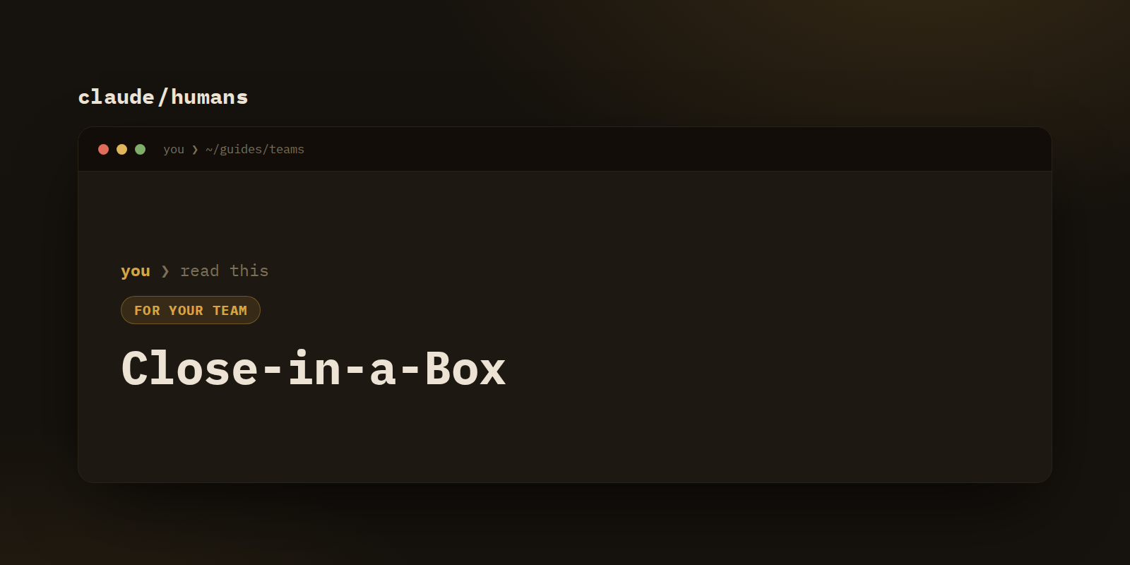 Close-in-a-Box: the capstone that earns Certified Finance & Ops with Claude