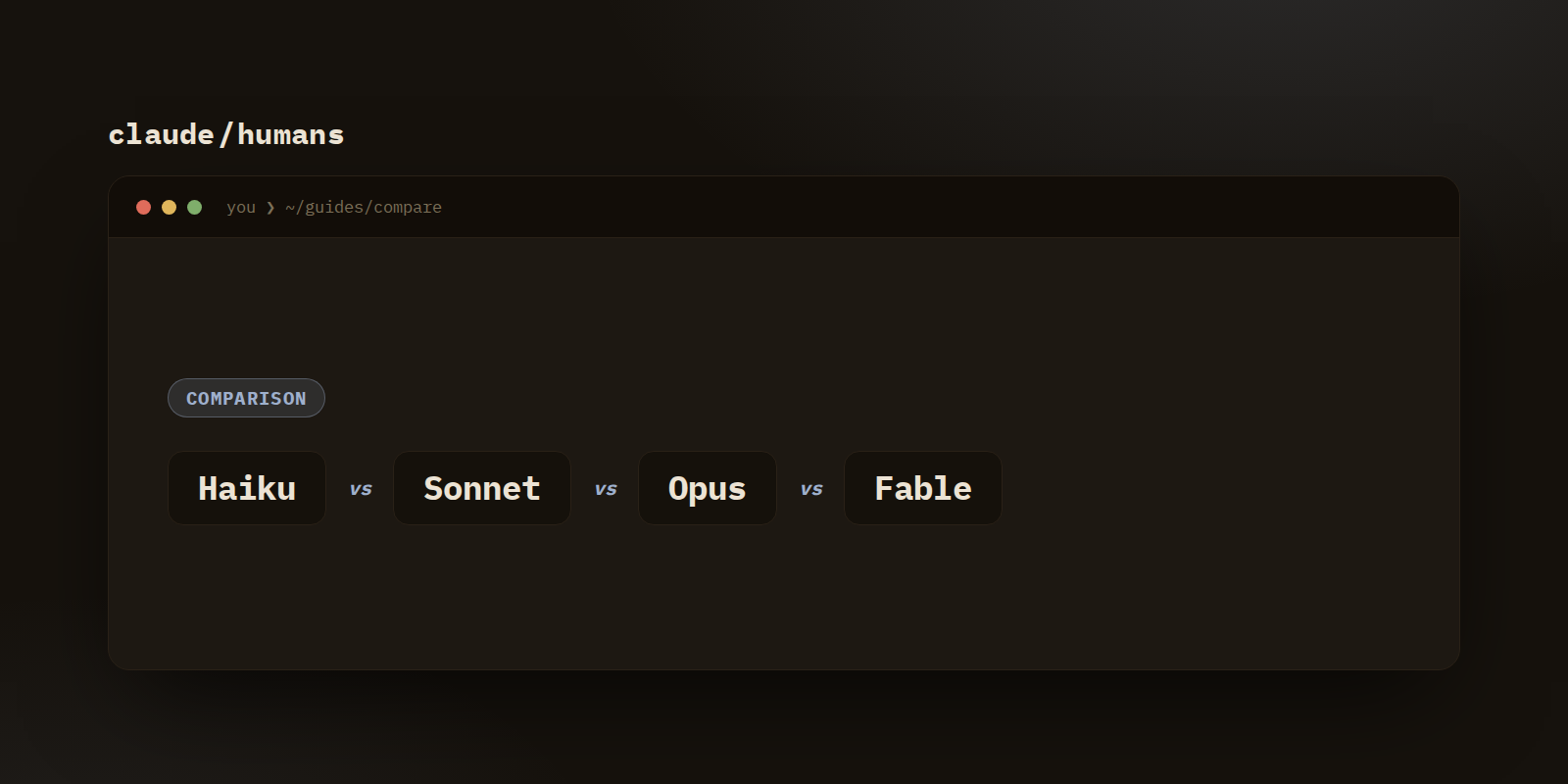Which Claude model should you use? Haiku vs Sonnet vs Opus vs Fable